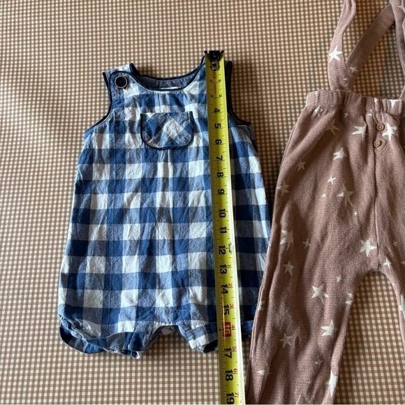 MUD PIE-Baby Boy Romper (12-18M)
Blue/White + Star Print Pants w/ suspenders 18M - Picture 12 of 15